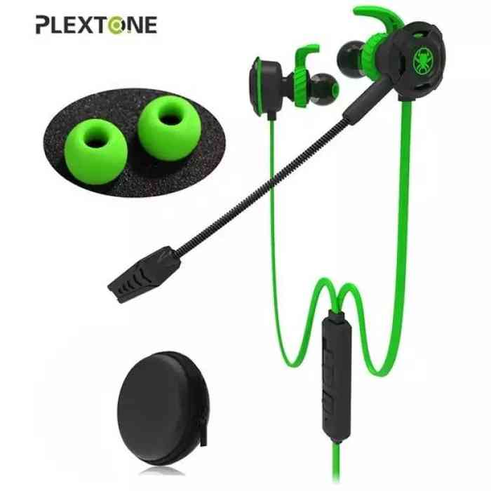 Earphones with online microphone for pc